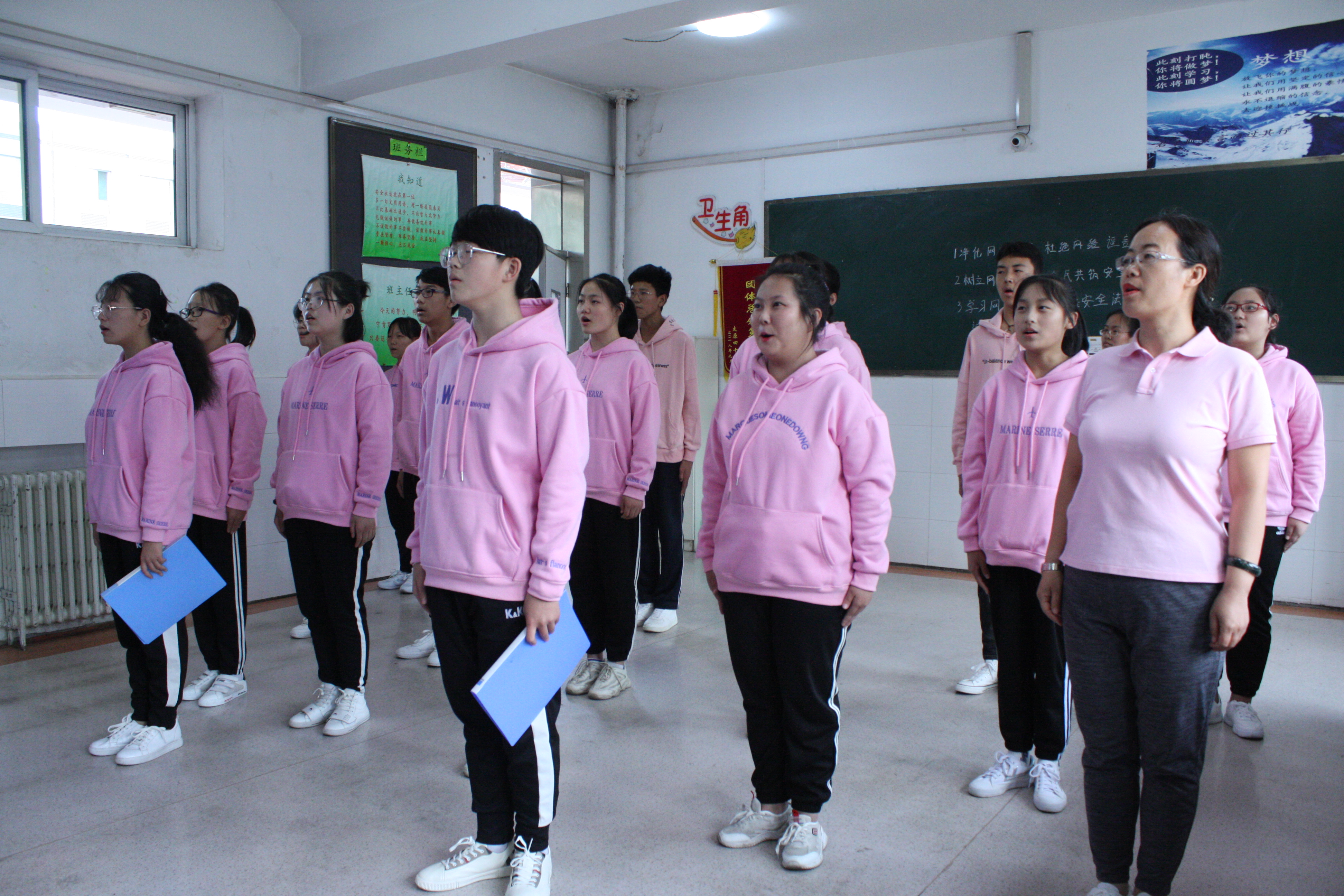 太原五中2018年合唱比赛,太原学校红歌比赛