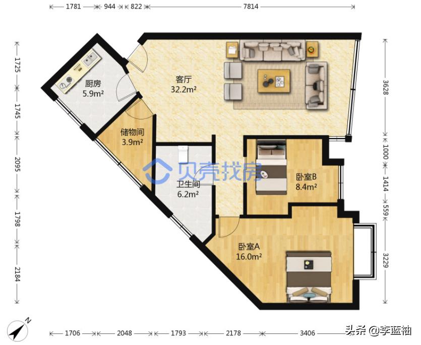 #幸福敲门测评#龙湖户型演化史-2000年龙湖花园