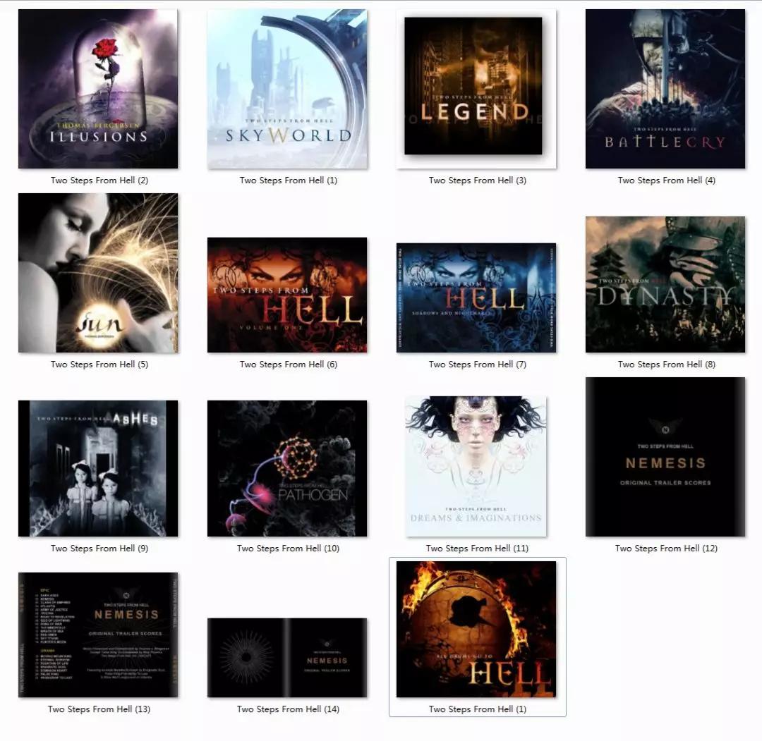 400G超级音频素材库（影视宣传预告片模版音乐全套）