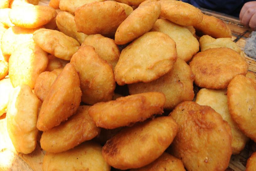 炸糖糕怎么能又鼓又大,炸糖糕糊了怎么办