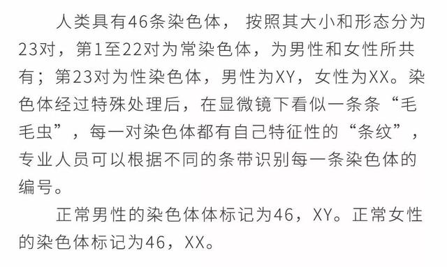 胎儿为什么染色体会变异呢,胎儿染色体正常指标