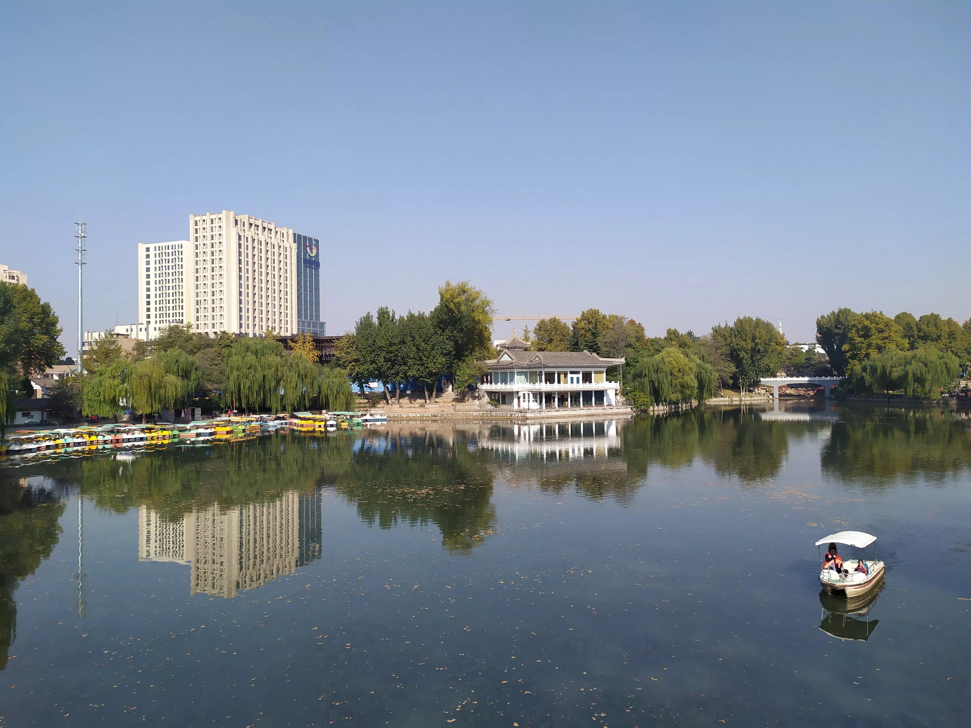 裕西公园秋天的景色,裕西公园的特色