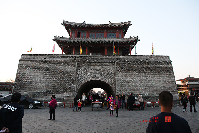 古城夜景兴城古城是中国十佳古城,兴城市古城旅拍