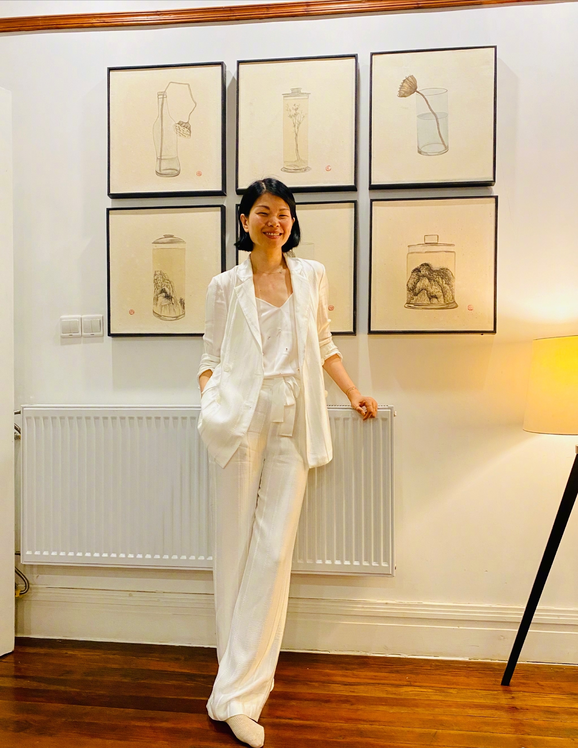 吕燕穿休闲装图片,吕燕的穿衣打扮