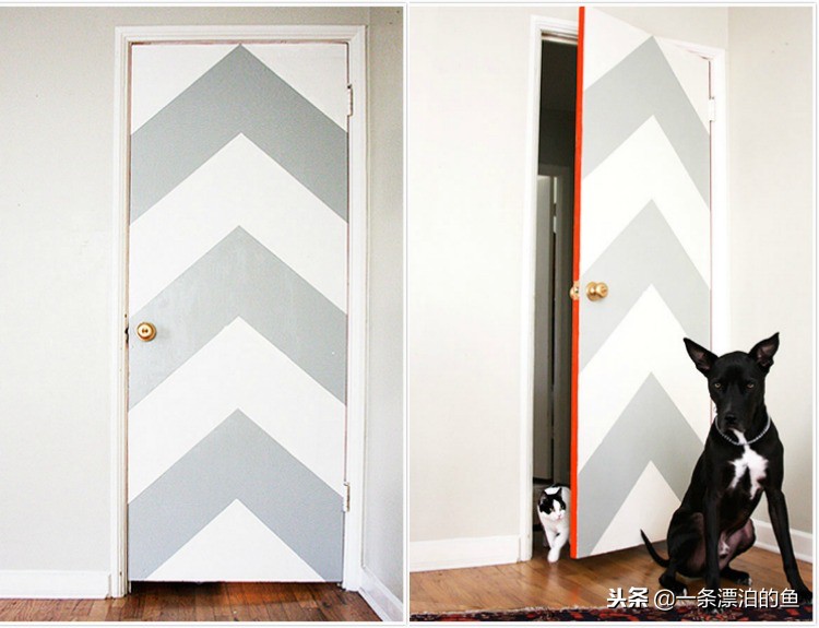 卧室门太丑了怎么改造,怎样使门能焕然一新