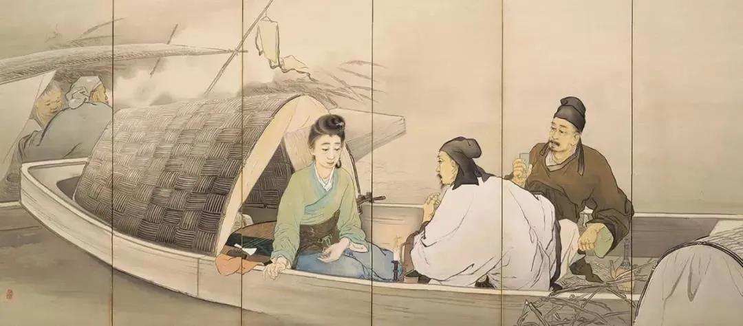 傅抱石和桥本关雪,桥本关雪这画值多少钱