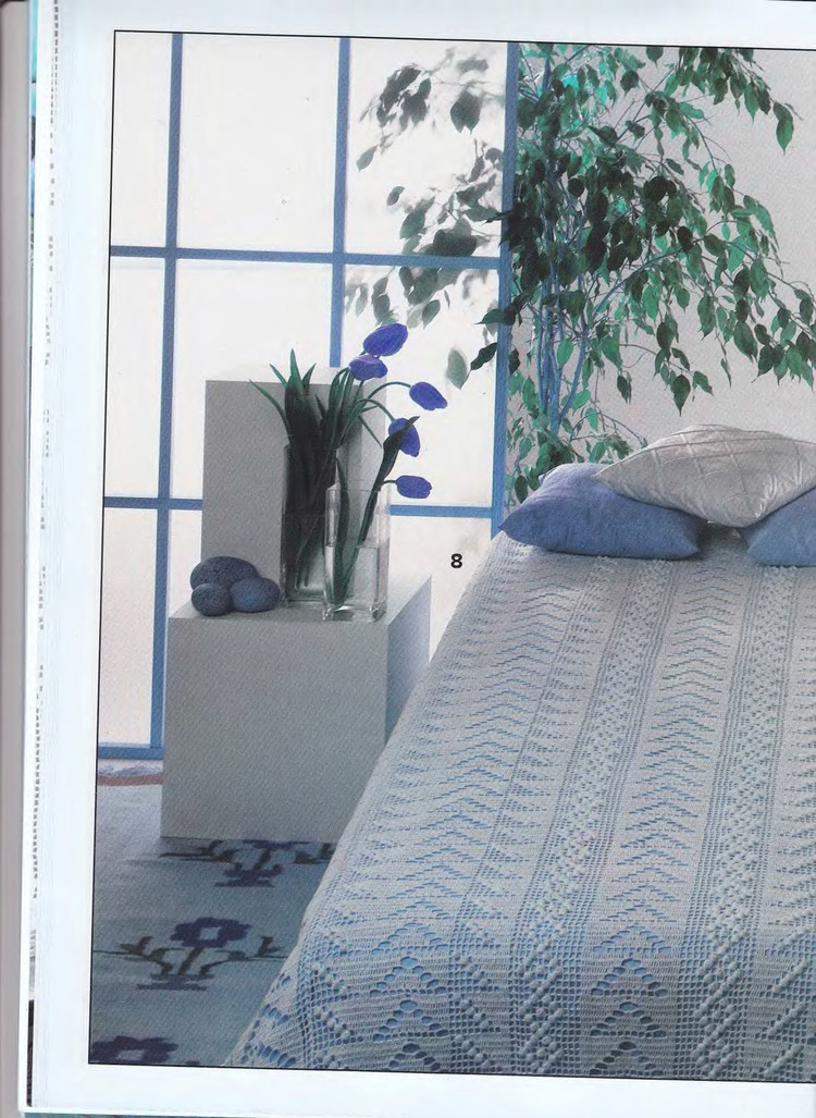 有漂亮的台布钩针图解吗,钩针编织桌布盖巾教程