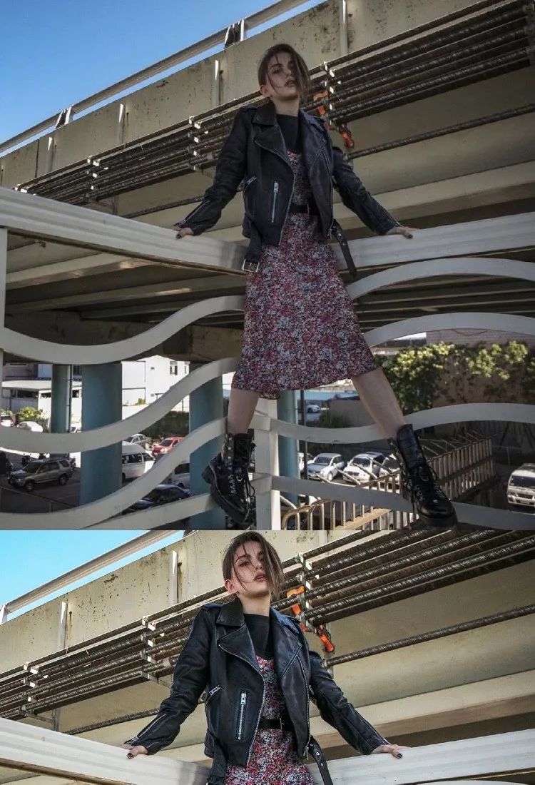 外套那么多,今年我还是选皮衣