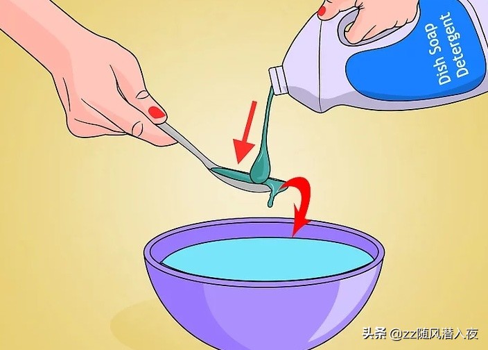 如何用洗洁精消灭跳蚤,如何用洗洁精去油