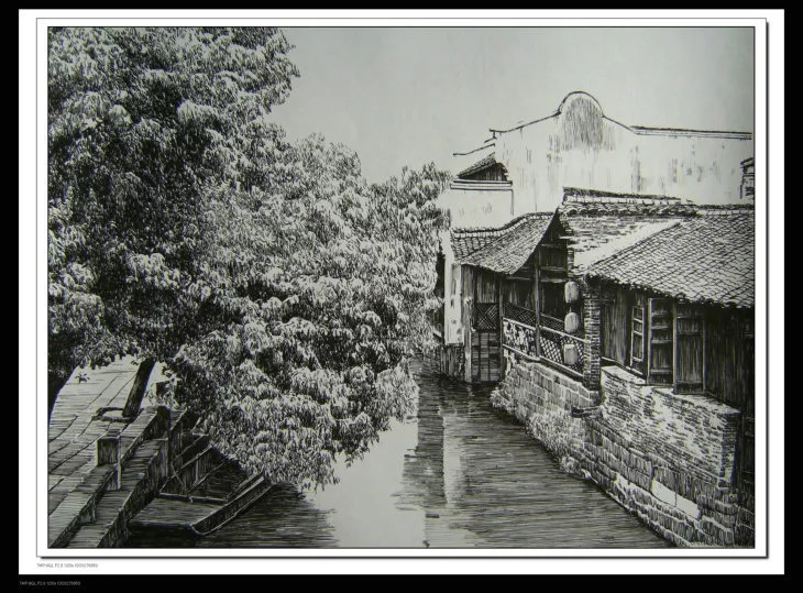 中国十大写实钢笔画作品,中国公认最漂亮钢笔字行草