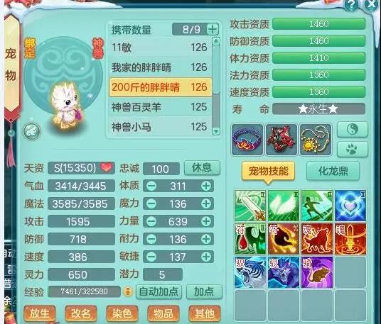 神武4电脑版6技能攻宠打书技巧,神武4电脑版提升成长率