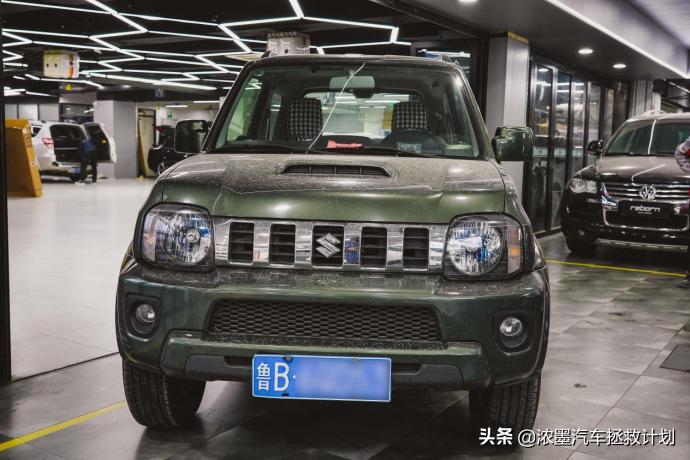 铃木吉姆尼翻新整备,新款铃木吉姆尼实拍图造型经典