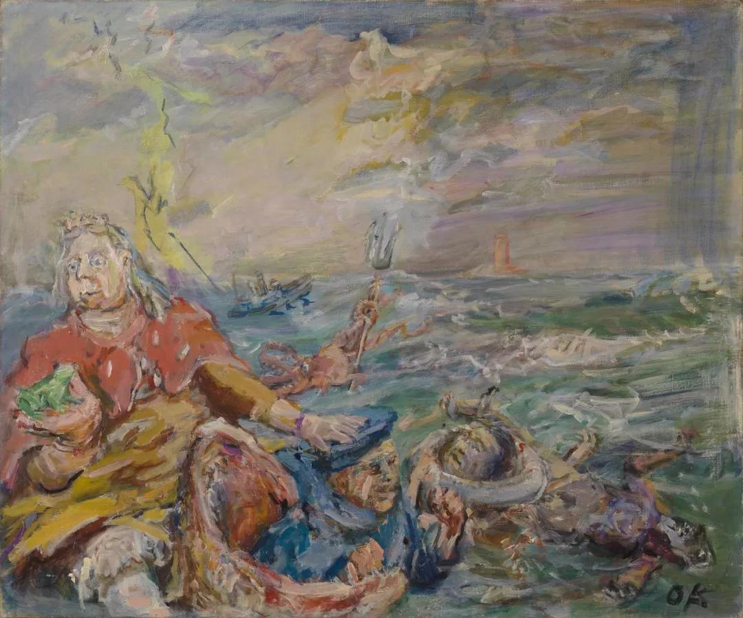 他是表现主义奇才，作品异怪诉出人性同时也是雕塑家剧作家，诗人