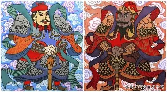 传统门神讲究,过年贴门神可你知道门神的来历吗