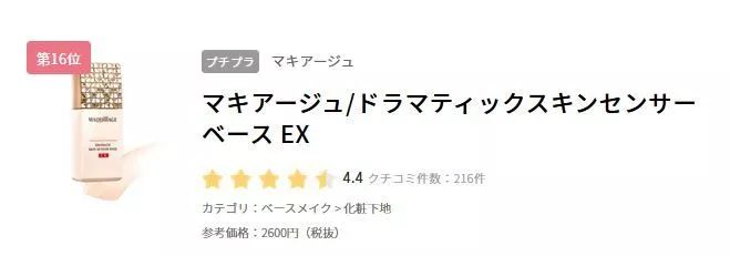 日本资生堂粉底霜奶油肌,日本人气女生排行榜