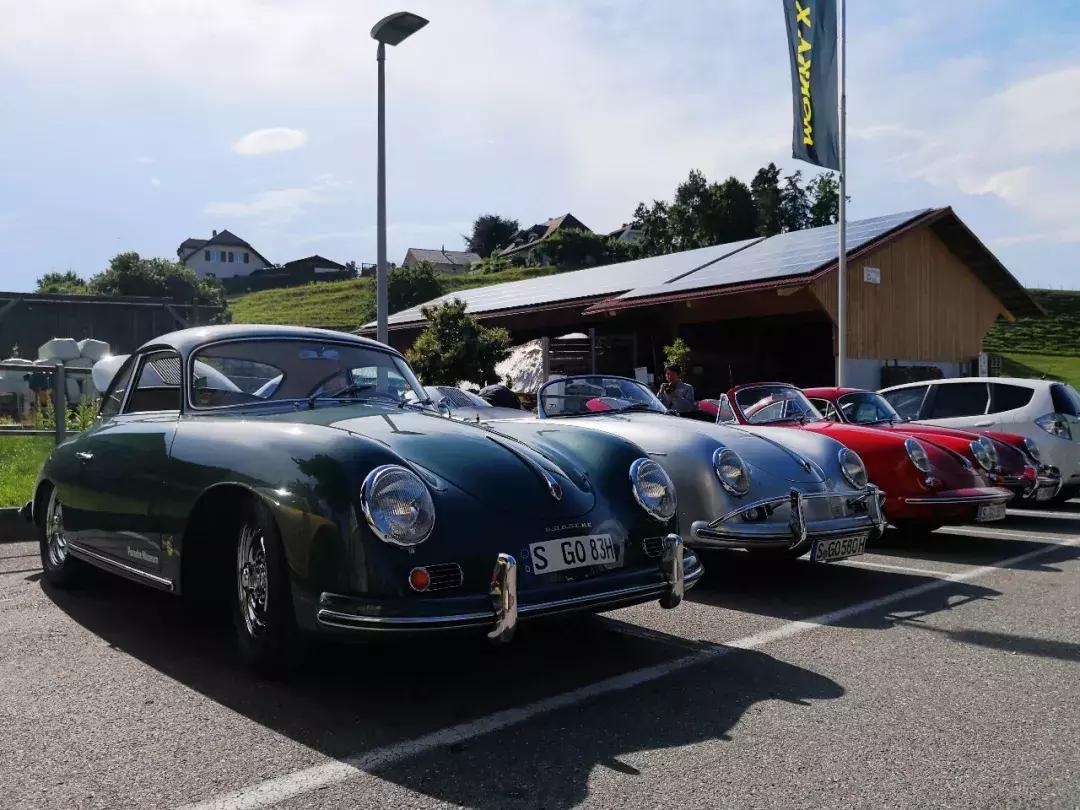 保时捷早期356跑车,保时捷356光影体验