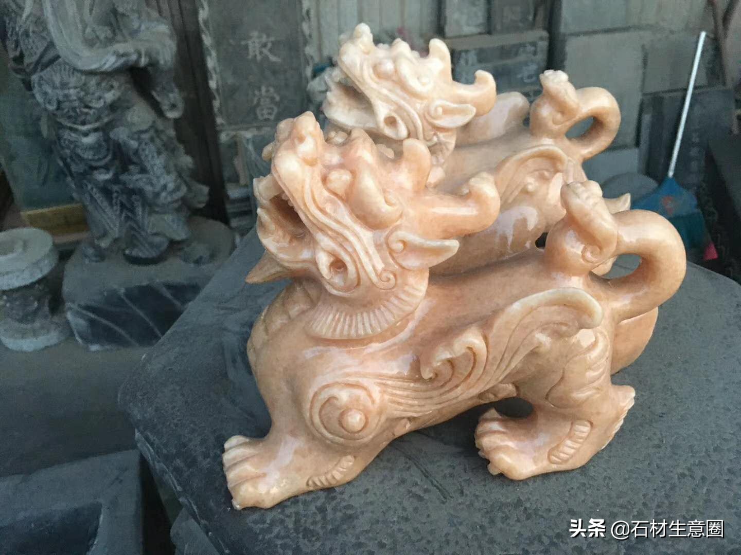 镇江丹徒区石雕貔貅,石雕貔貅多少钱一对