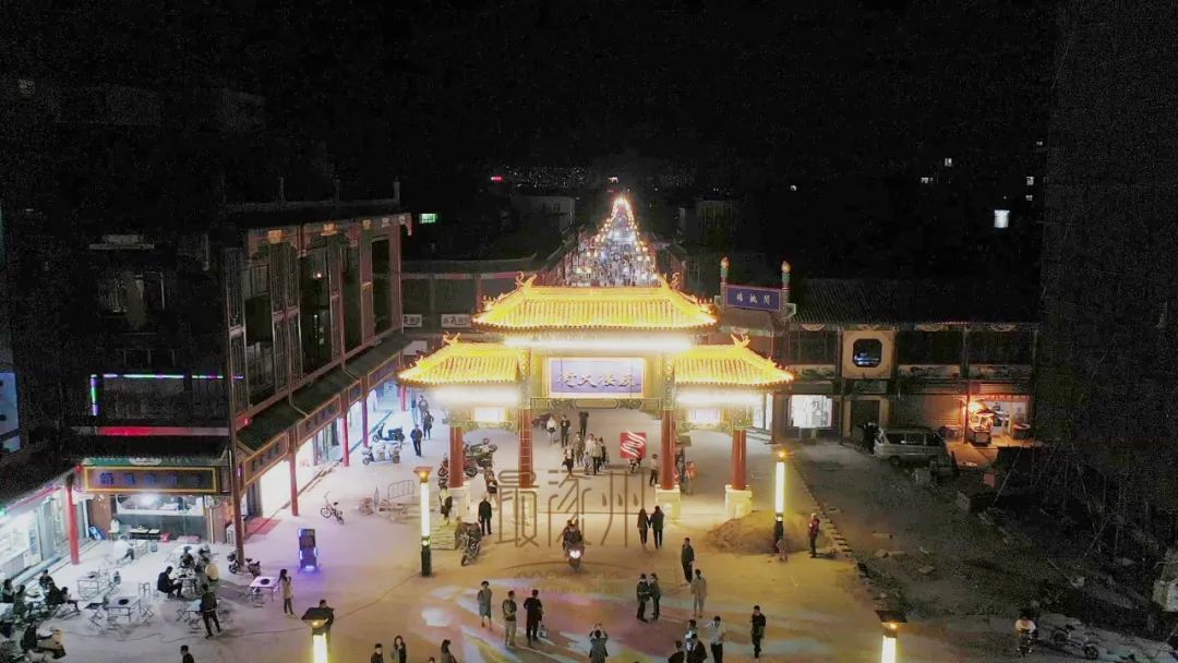 涿州城市航拍,涿州鼓楼大街街拍