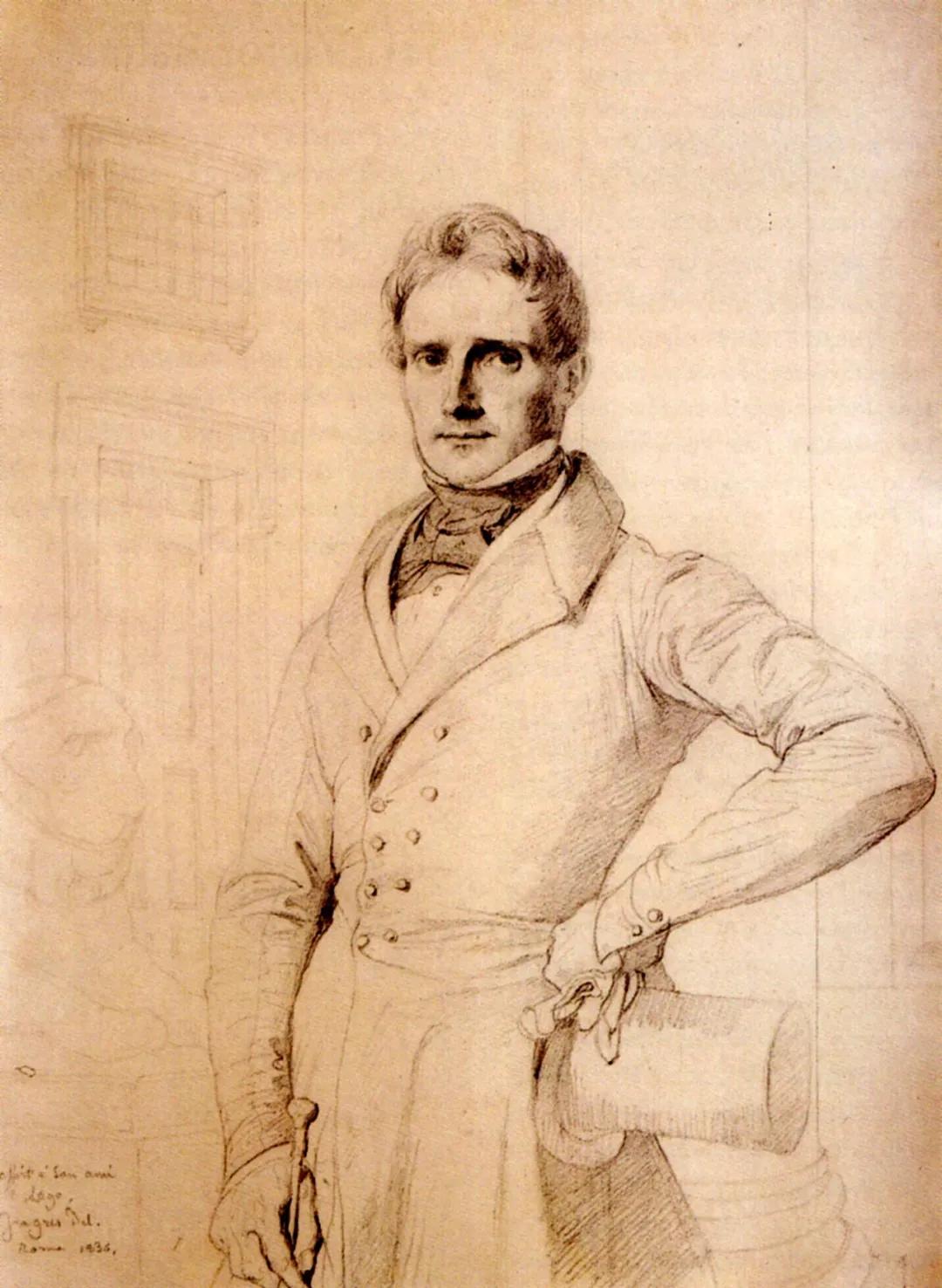 杭州麓山画室研习社|安格尔：优美而纯情的人体艺术大师