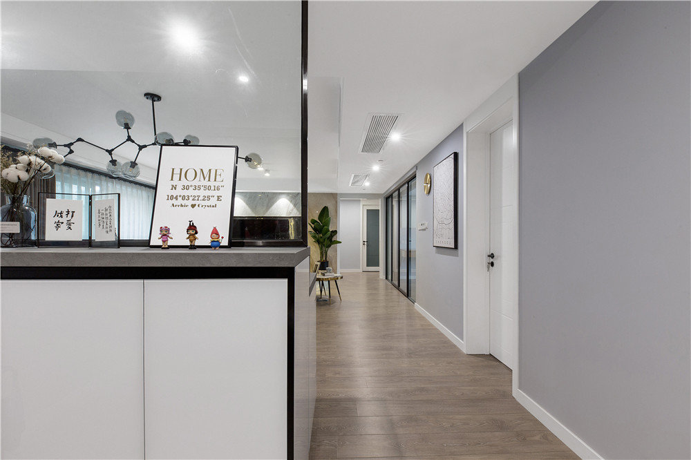 盛秦西苑93平一室一厅装修设计,盛秦西苑效果图