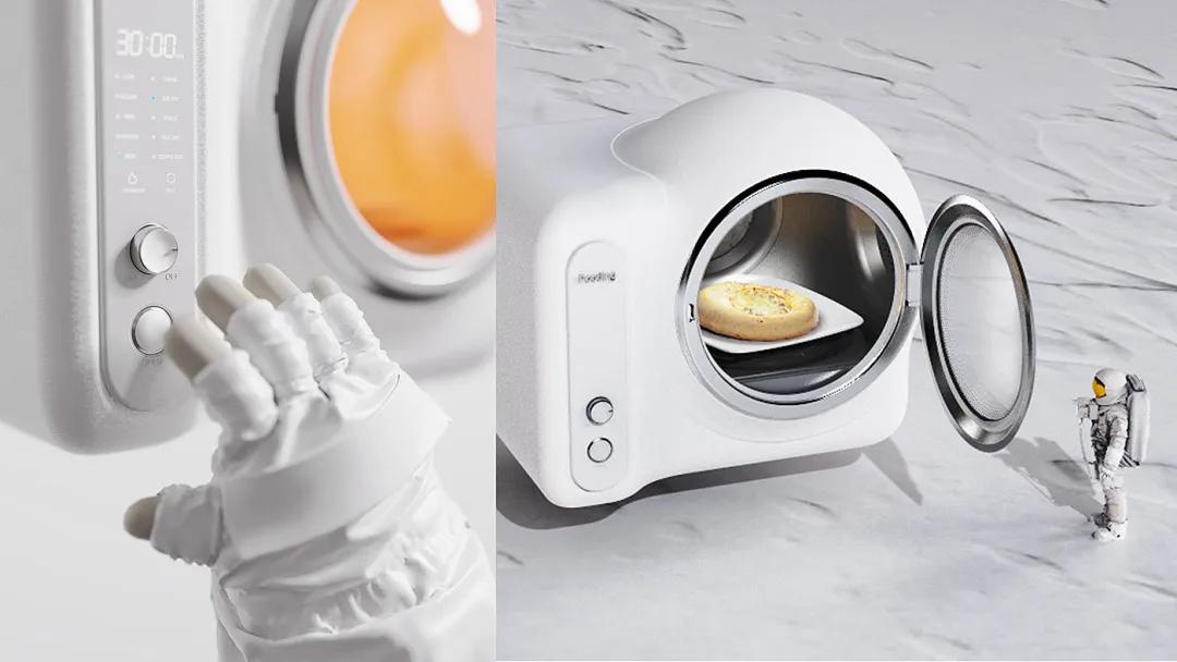 橱柜设计微波炉摆放设计,微波炉隐藏设计