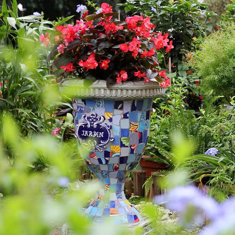 庭院花园摆设,庭院花园布置大型摆件