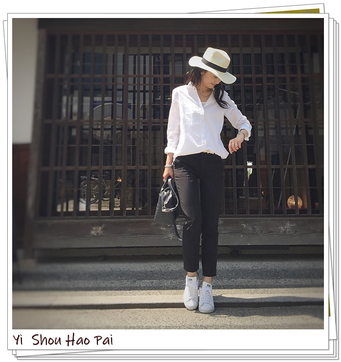 掌握这3个小技巧基础款衬衫穿搭,衬衫搭配小技巧春季也能很时髦