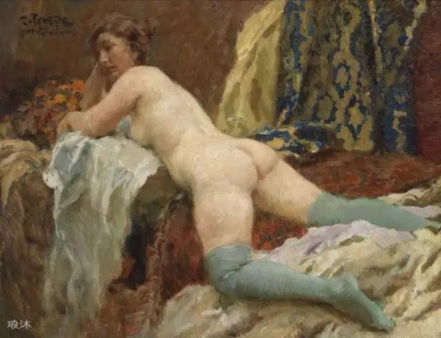 人体油画！健康与美丽需要纯净的色彩，希腊留给人类的宝贵遗产