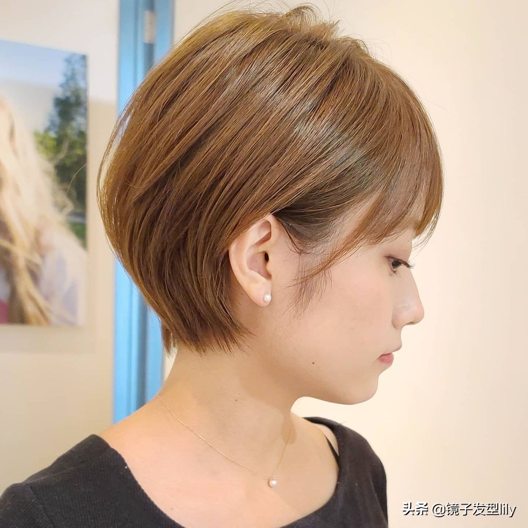 超适合女生夏天剪的几款超短发,女夏季气质扎发