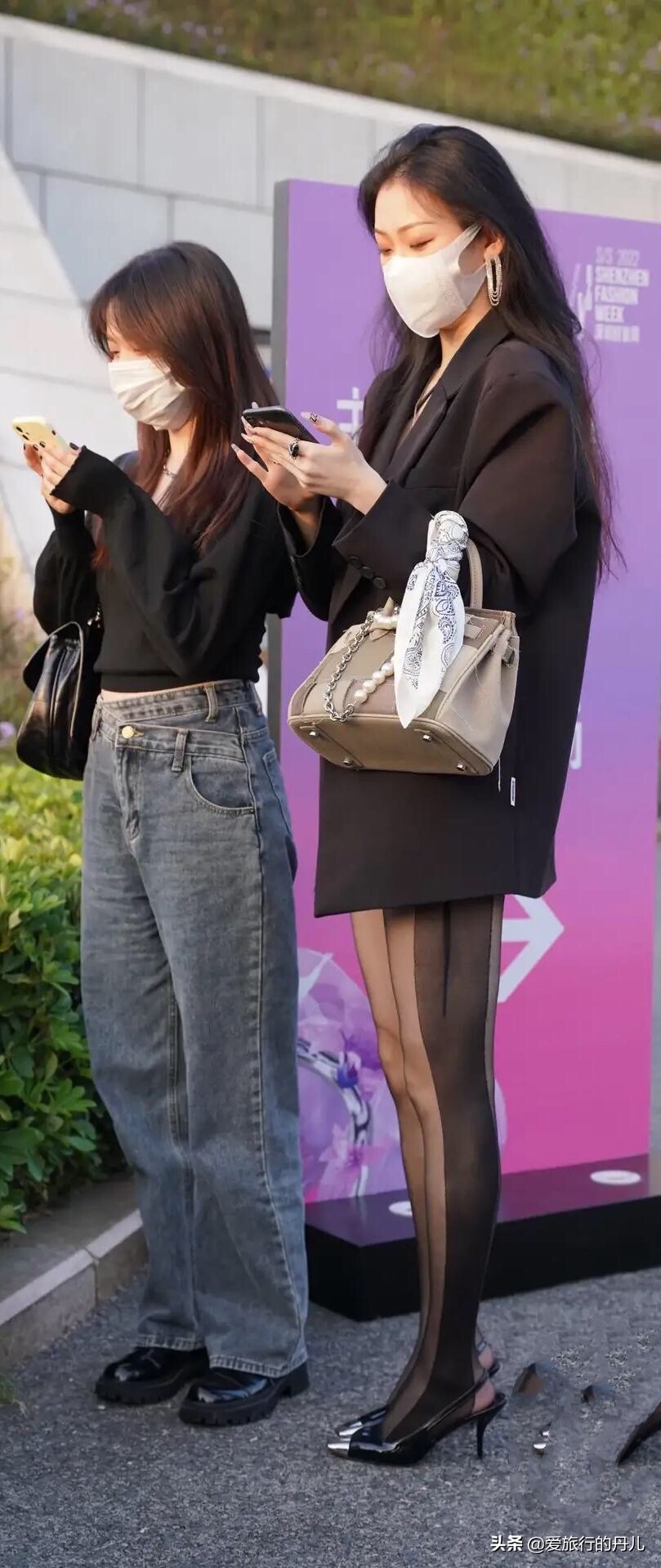 小姐姐西装霸气出场,小姐姐穿的高雅气质礼服