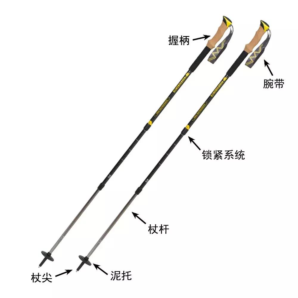 下山登山杖的正确用法,登山杖的正确使用方式图解
