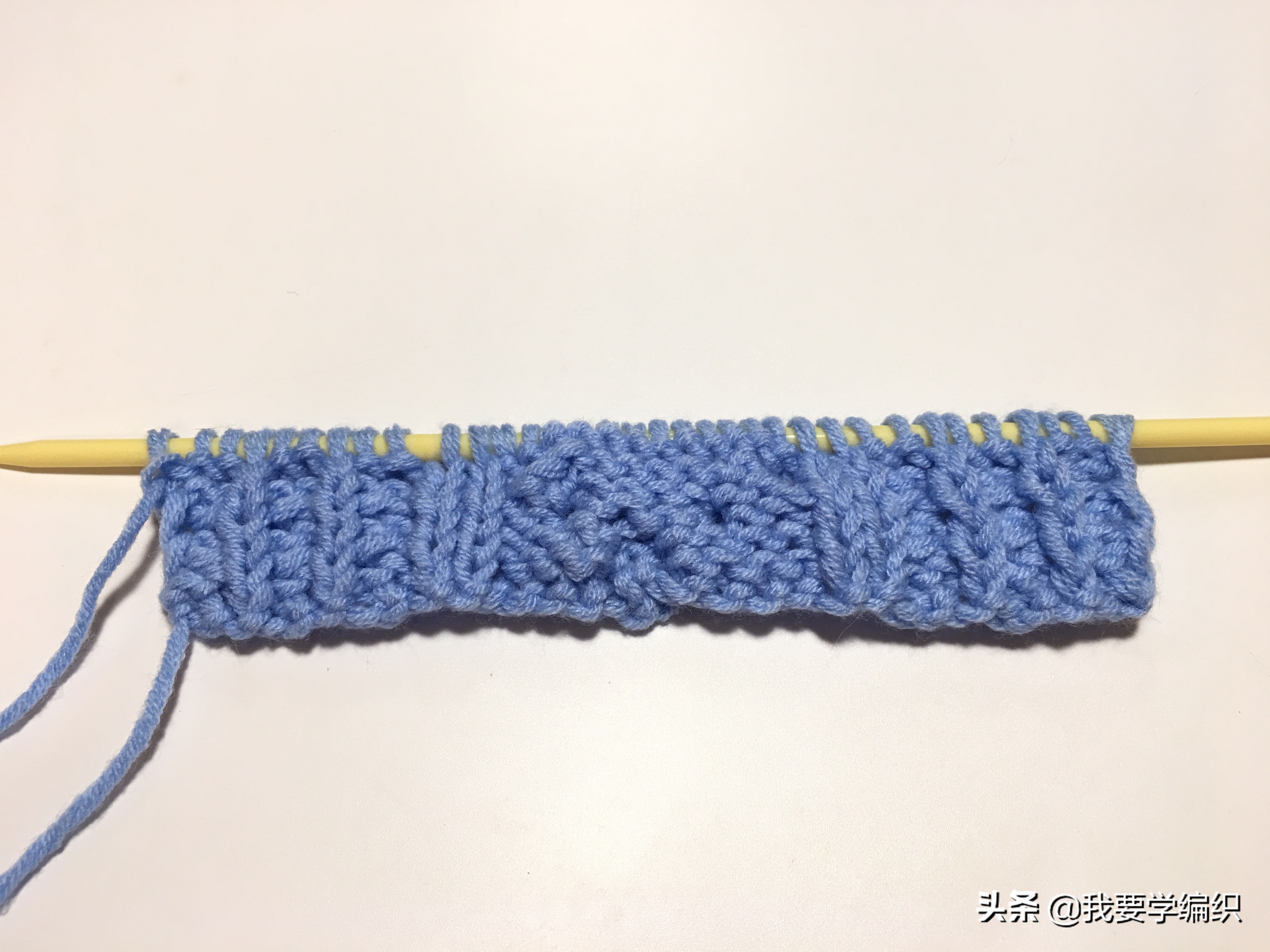 粗线织围巾花样大全,粗线织围巾的花样图解