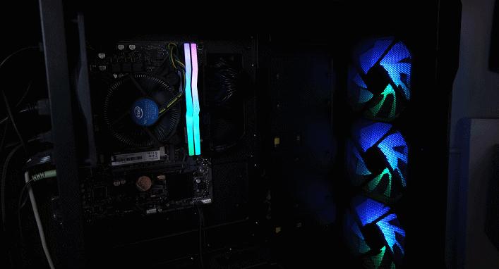 最便宜光污染机箱,酷兽剑齿虎内存条评测