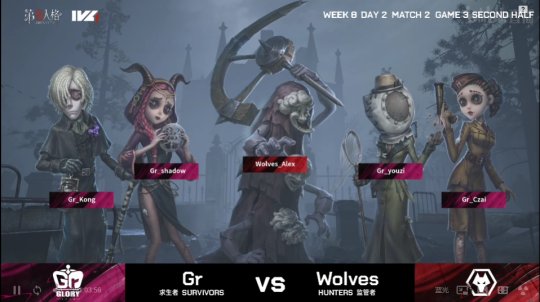 第五人格ivl夏季赛求生者排名,第五人格alex的最后一场比赛