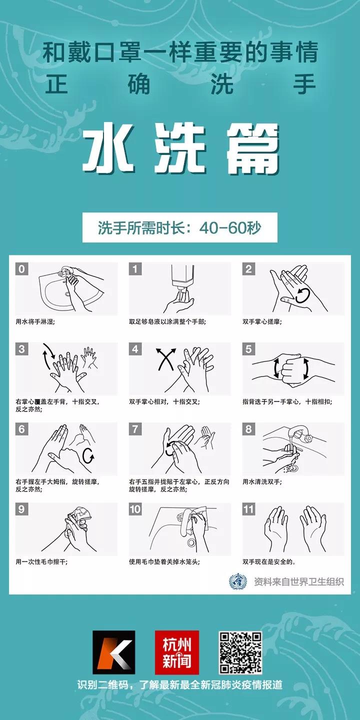 洗手有时比戴口罩还重要!在武汉前线的国家级专家发来重要提醒