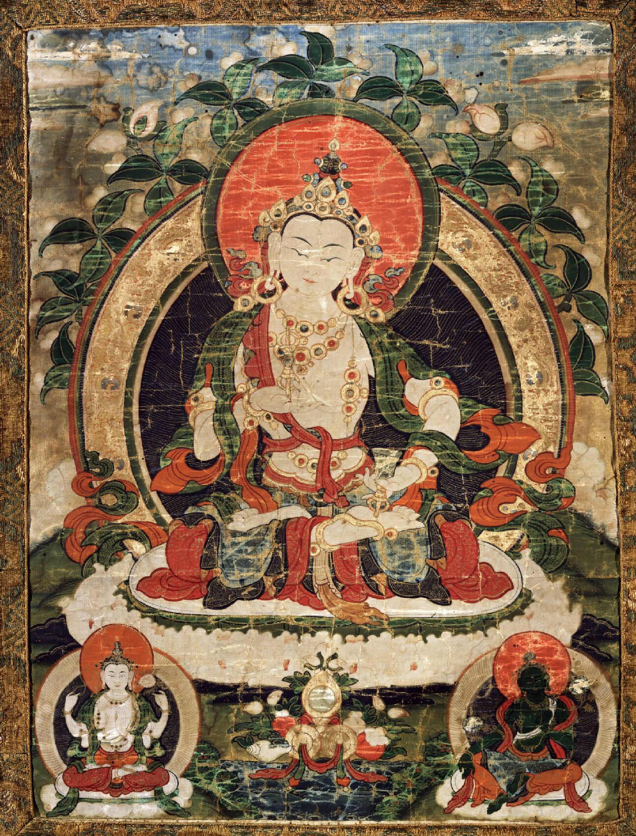 稀有唐卡造像,唐卡高清艺术作品