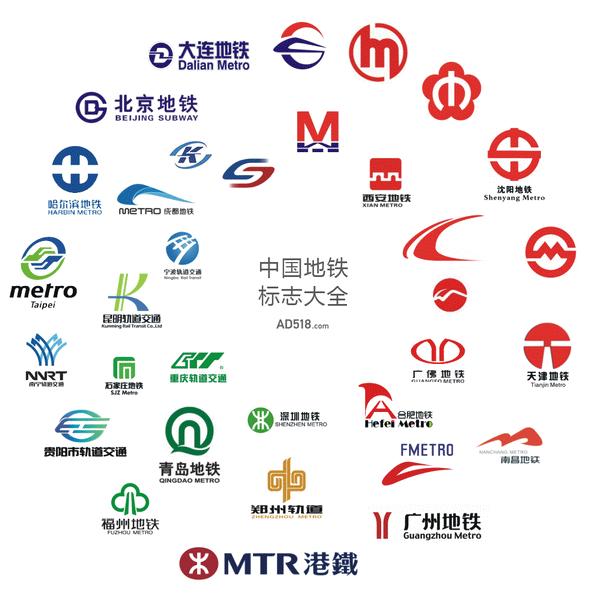南京地铁标志代表什么意思,hongkong的地铁标志