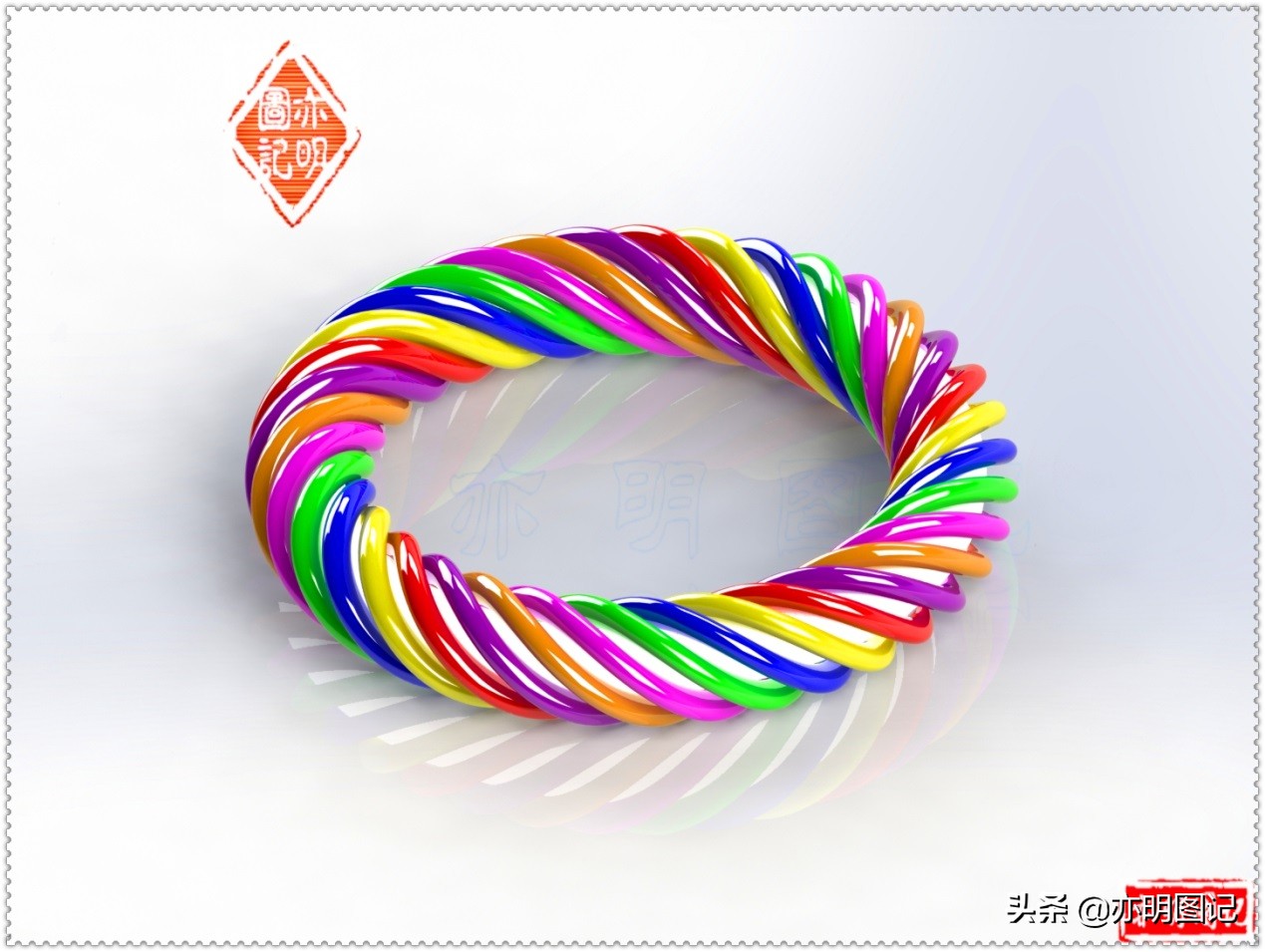 solidworks画变径直管,亦明图记教程