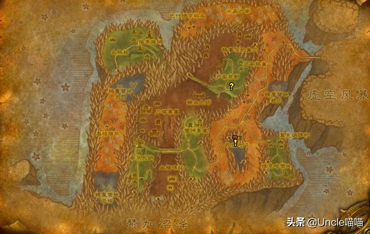 魔兽世界tbc升级地点,魔兽世界tbc外域a怪