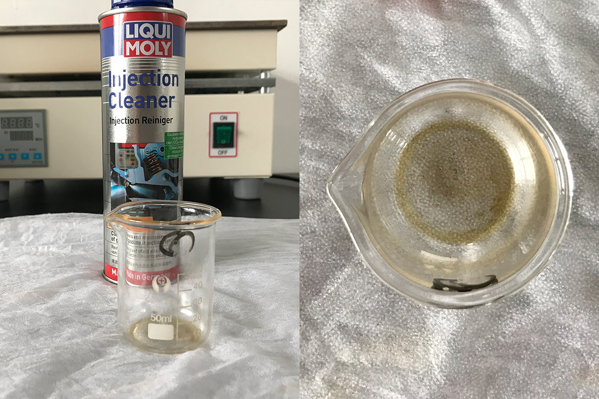 燃油宝烧杯试验,燃油宝真的好用吗实测