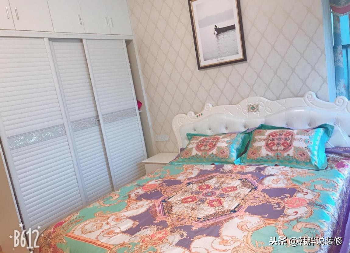 碧桂园高定墙纸,碧桂园110精装房后期软装案例