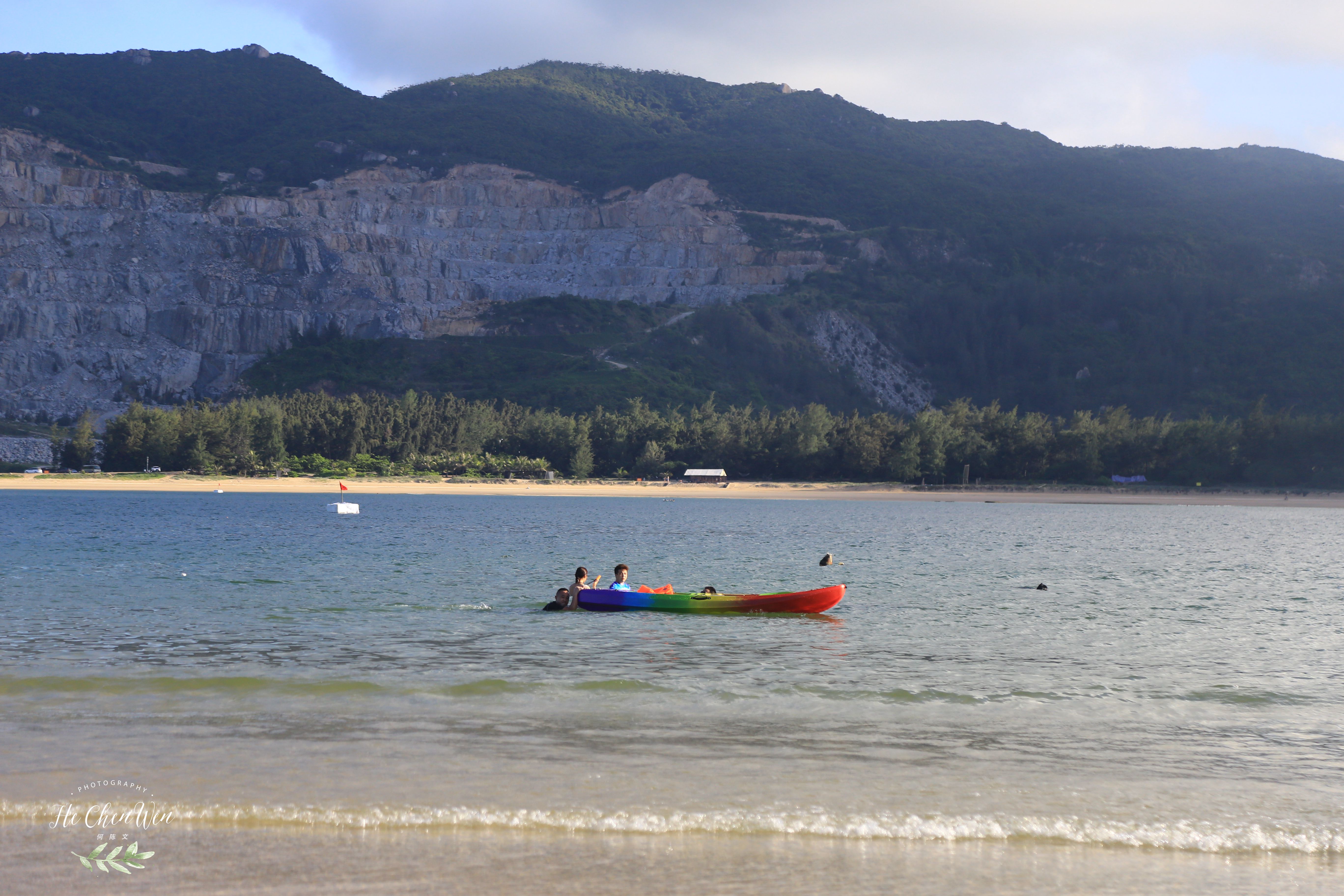 三亚的一个小村庄,三亚的一个渔村
