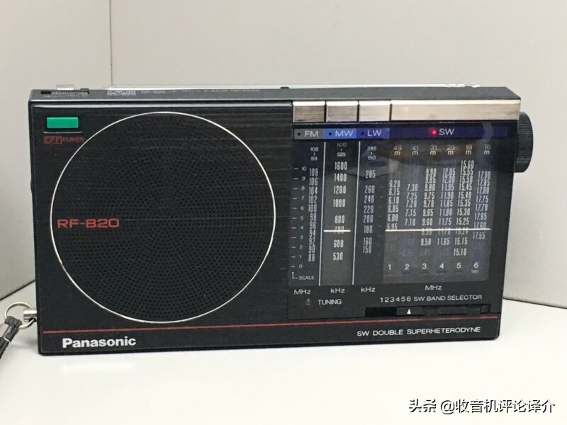 松下经典便携式收音机,80年代松下收音机大全