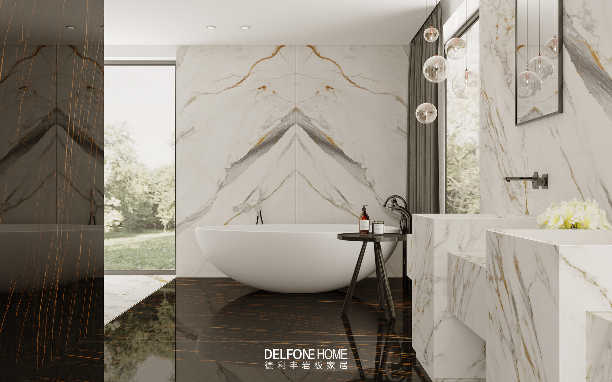 德利丰的岩板是最好的吗,德利丰天鹅绒岩板手感