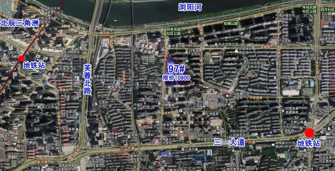 8轮PK，小热一把，10900元/㎡限价地，落“珠”浏阳河南