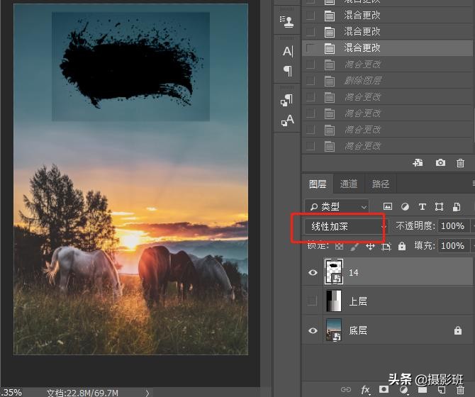ps27种混合模式的区别,ps后期修图有多少命令和技法