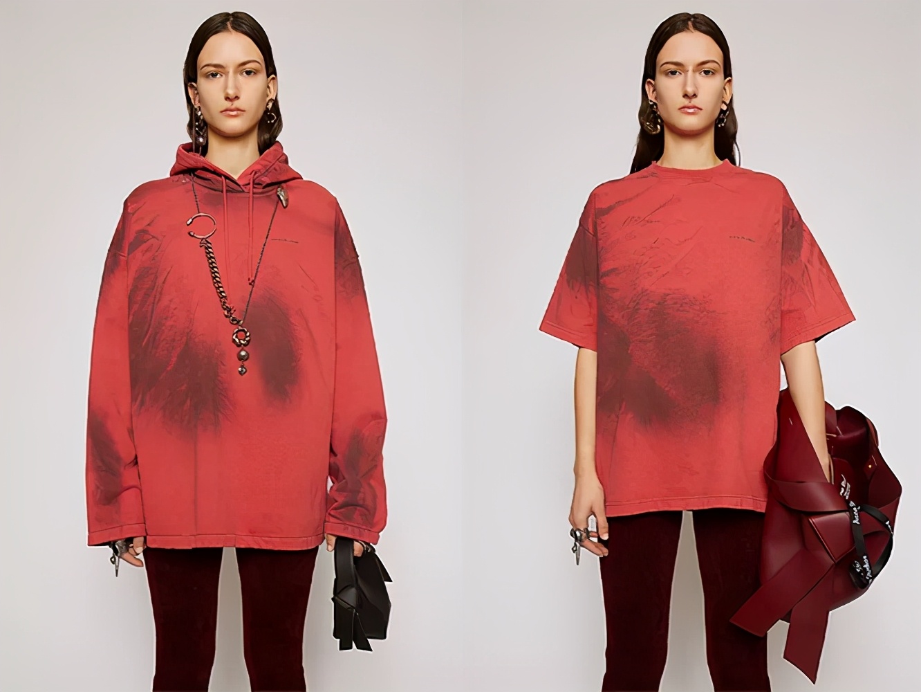 acnestudios白色毛衣,acnestudios紫色毛衣