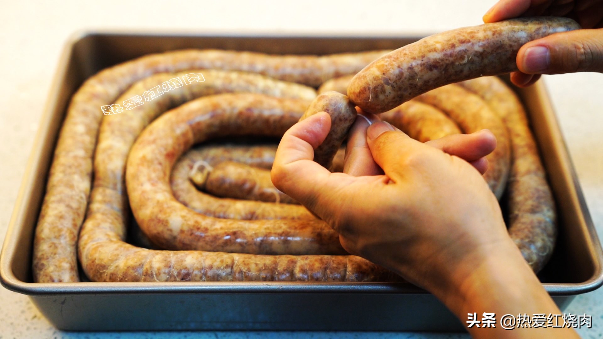 自制黑胡椒烤肠的做法及配方,脆皮黑胡椒烤肠的做法