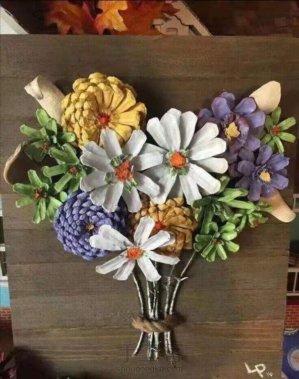 永不凋谢的松果花,永远不会凋谢的花朵