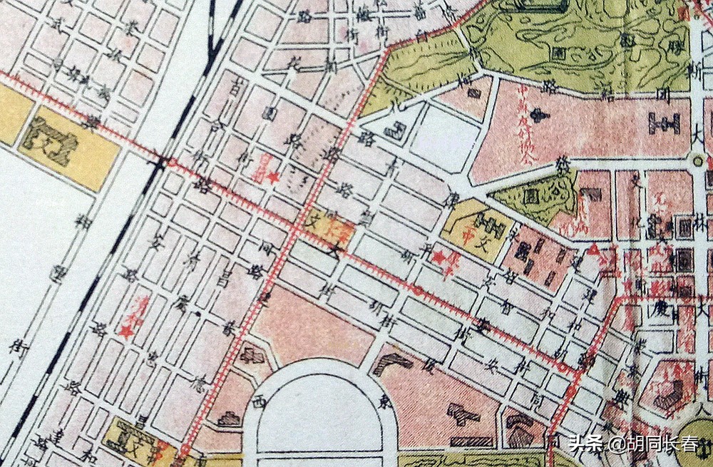 长春西安大路辅路,西安大路胡同